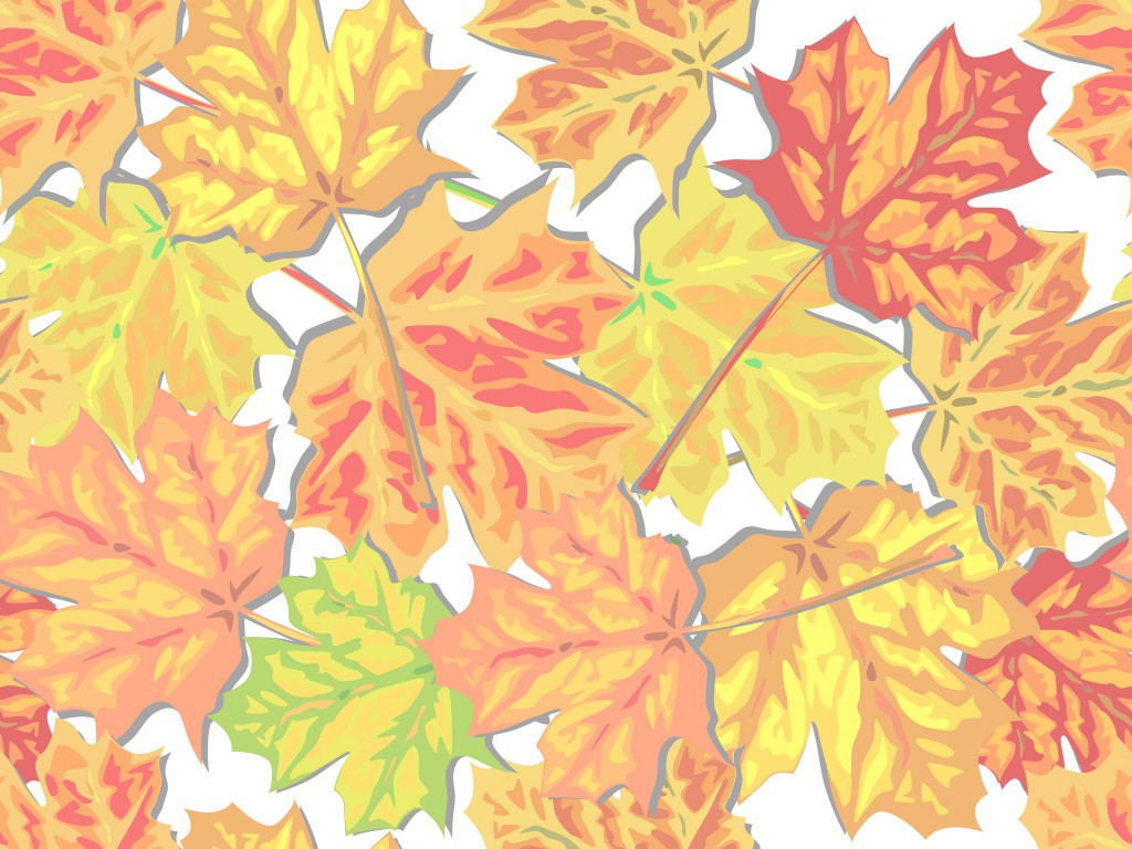 Wallpaper, tapeta Podzimn list | 1024x768 pozad na pozad potae, tabletu, mobilu 