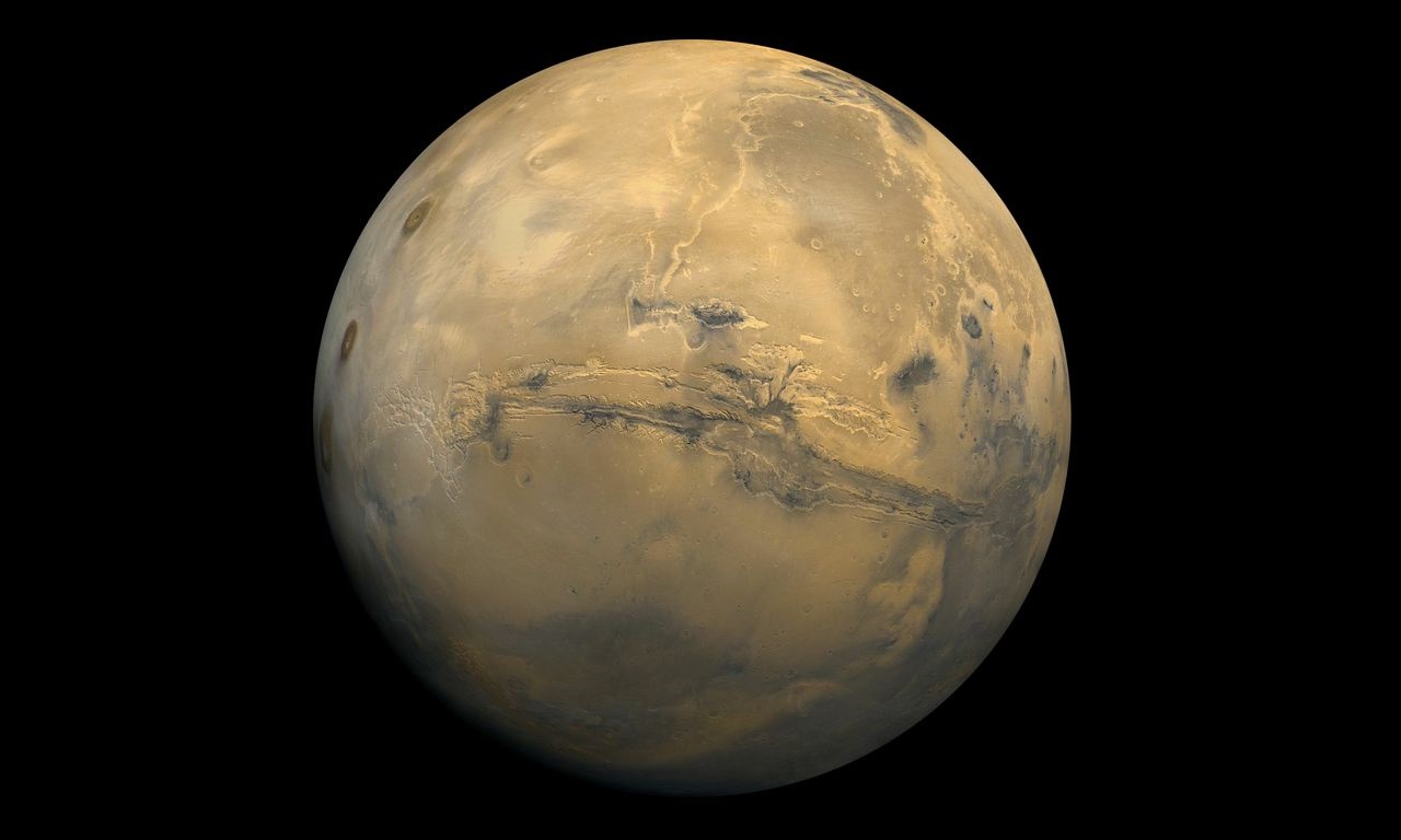 Mars 1280x768. Obrzek, tapeta na plochu PC ke sthnut