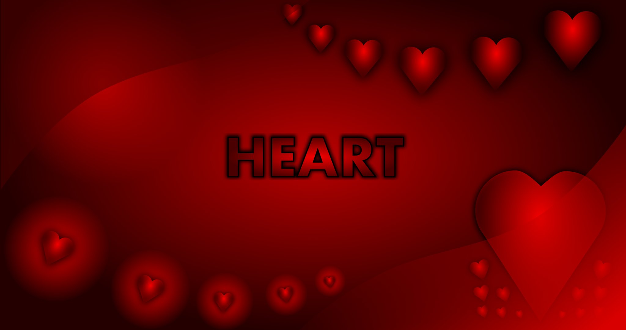 Valentn srdce 2048x1080. Wallpaper, pozad, tapeta na plochu PC