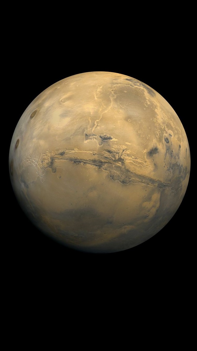 Tapeta, obrzek Mars - 750x1334 px. Wallpaper na plochu PC zdarma