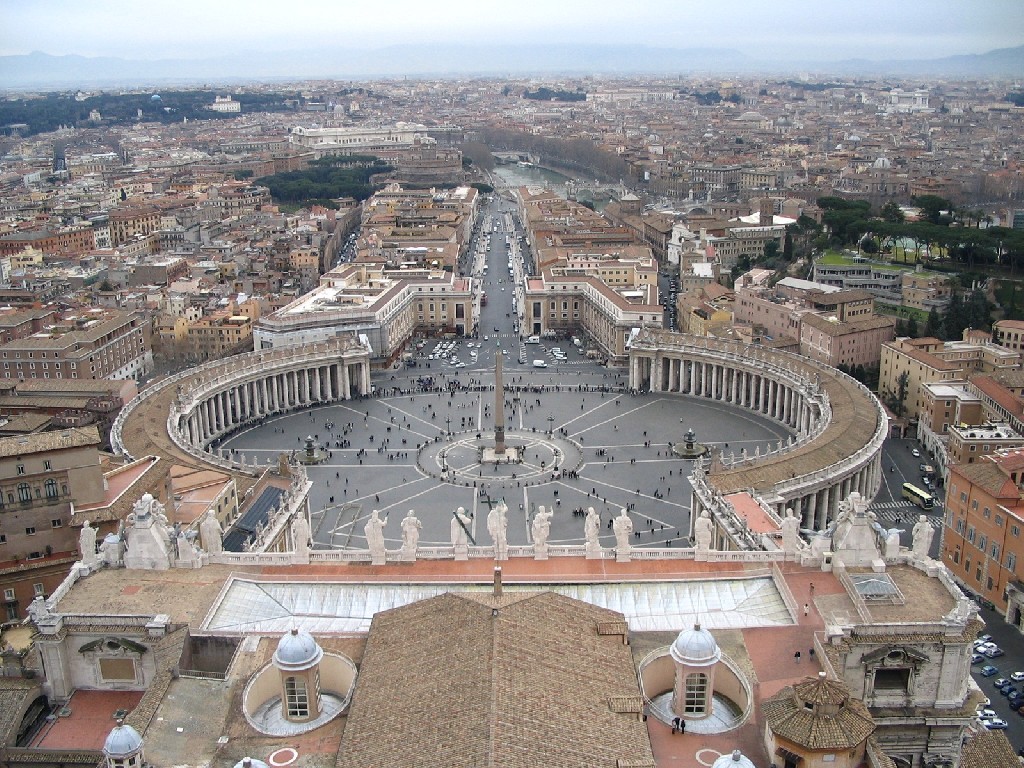 Tapeta Vatican City - 1024x768. Obrzek, wallpaper na plochu PC, tabletu, mobilu