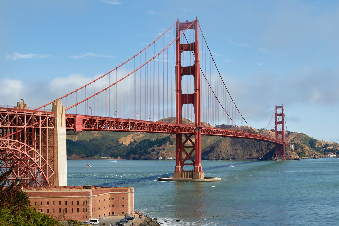 Tapeta, pozad Golden Gate | 1152x768 | wallpaper na plochu PC, tabletu 