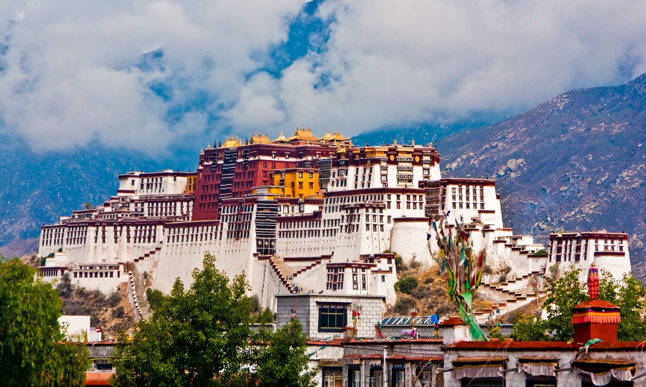 Tibet | 1280x768. Pozad na PC, wallpaper, tapeta, obrzek na plochu monitoru, displeje