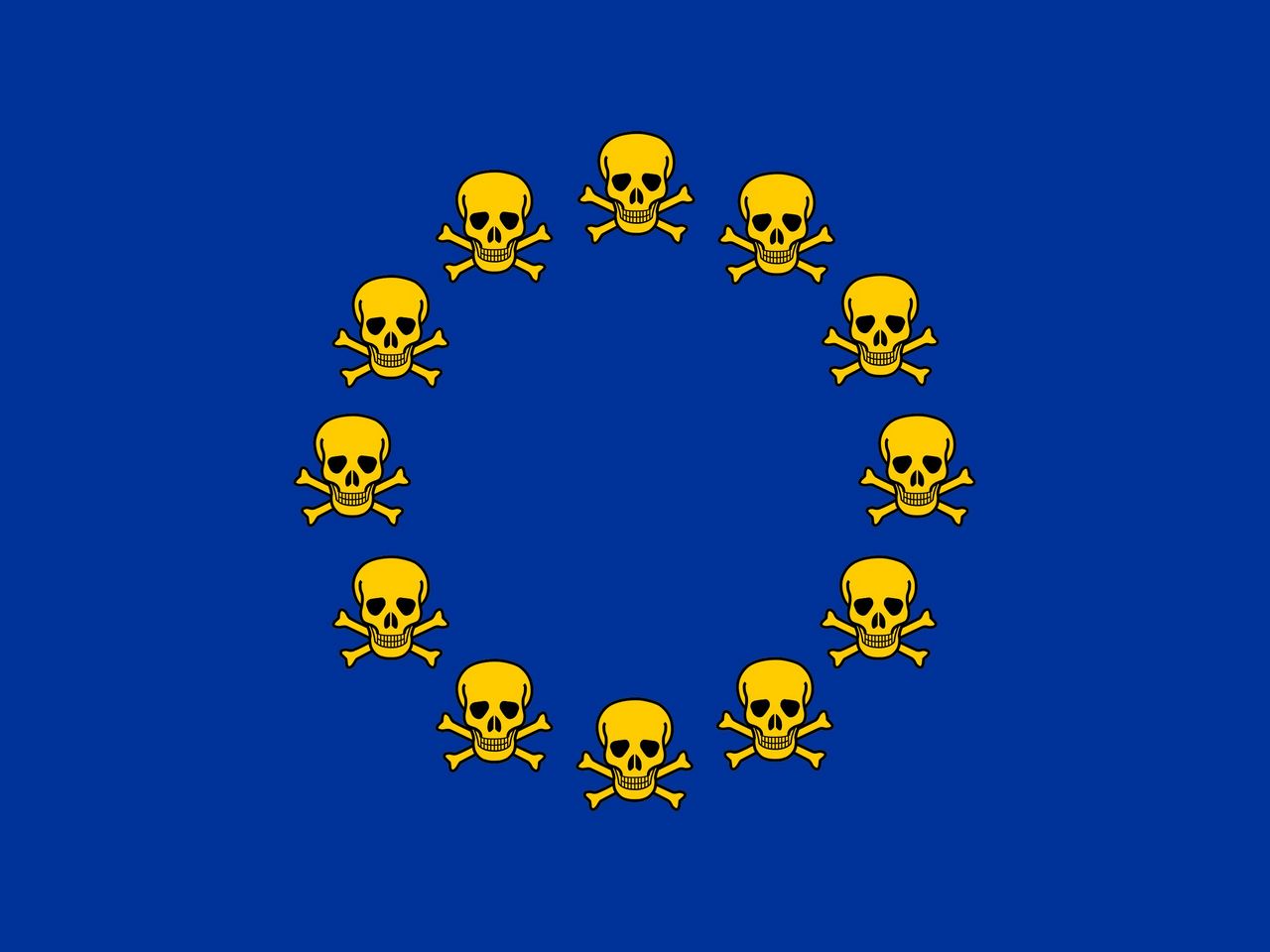 Pozadí Evropská unie 1280x960. Počítačová tapeta na plochu. Wallpaper, obrázek zdarma