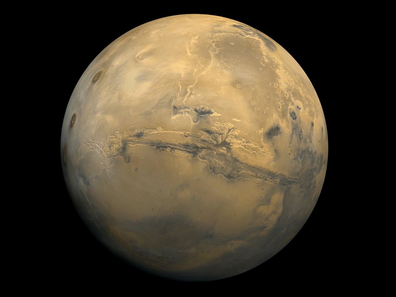 Tapeta na plochu Mars v 1366x1024. Obrzek ke staen zdarma