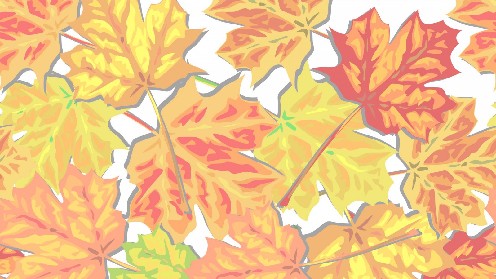 Podzimn list | 1600x900. Tapeta, pozad na plochu Windows