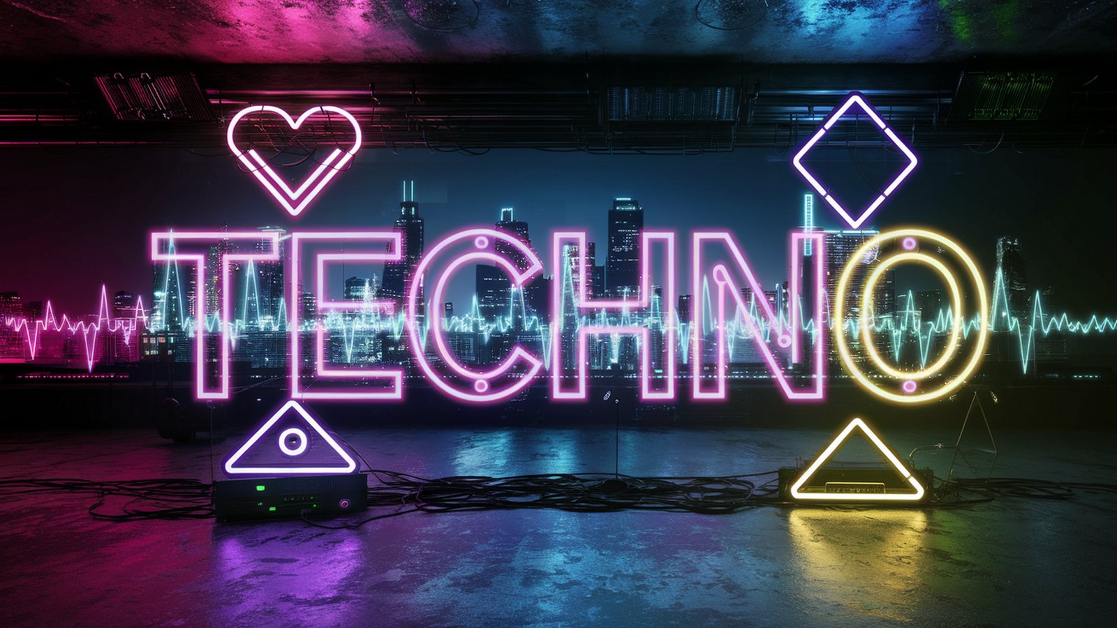 Techno 1600x900.  Tapeta, tapetka, wallpaper, pozad, wallpaper na plochu