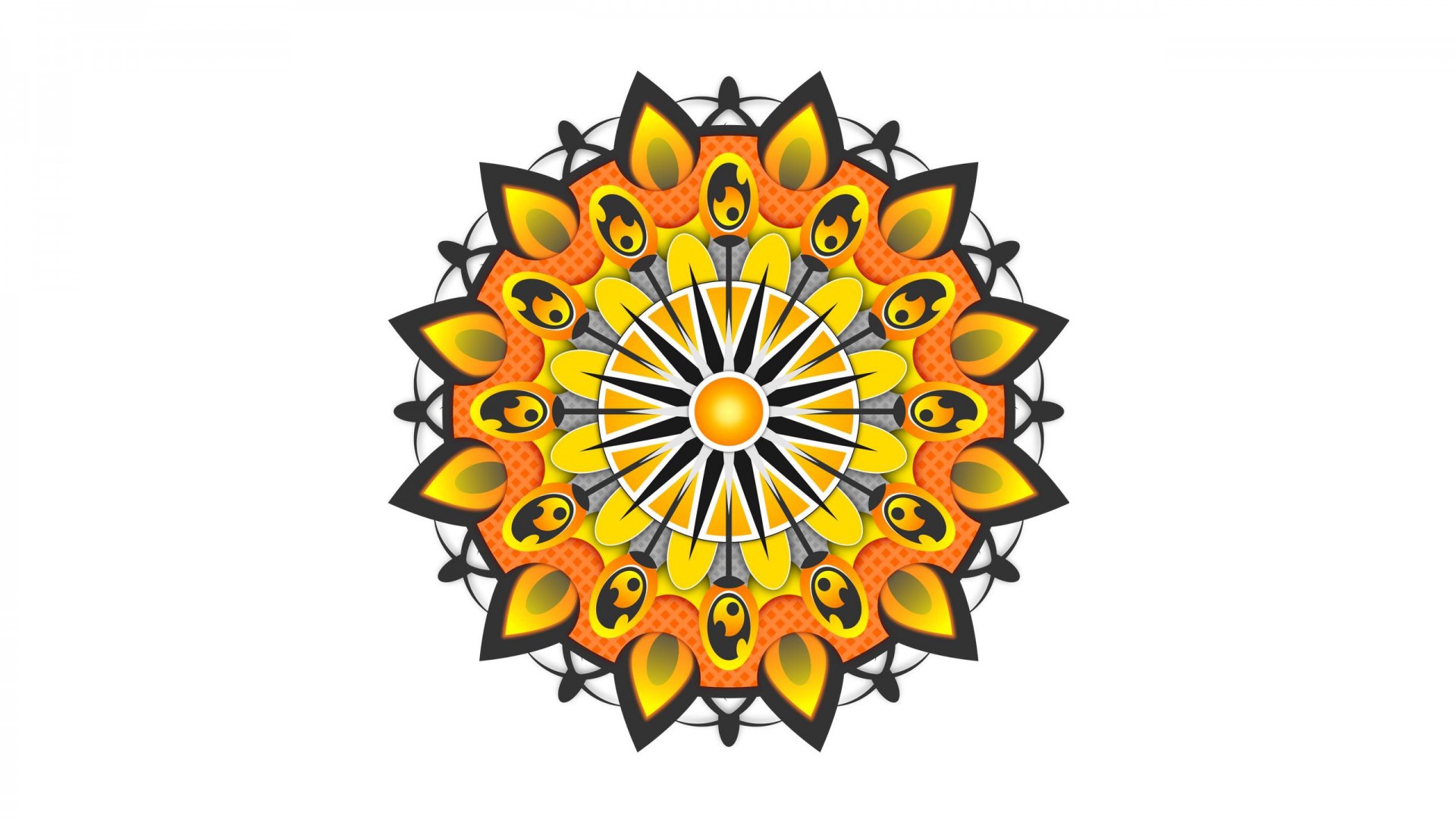 Obrázek, tapeta Mandala v 1920x1080 pixelů. Pozadí, wallpaper zdarma