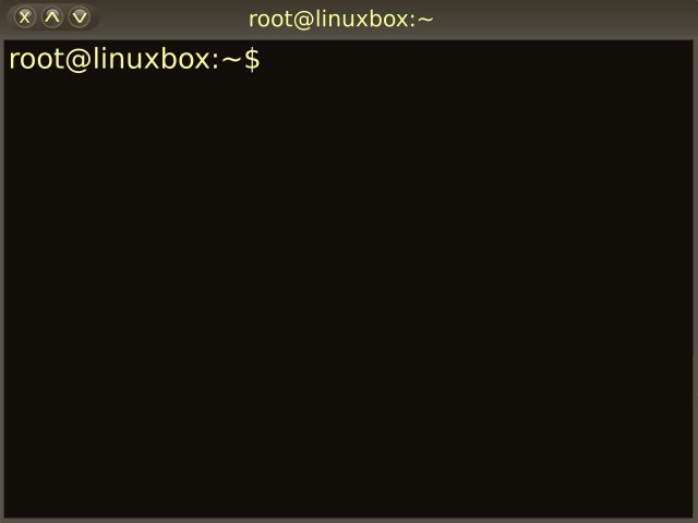 Linuxov terminl | 640x480. Wallpaper, Pozad, Tapeta na plochu.