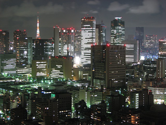 Tapeta, obrzek Tokio - 640x480 px. Wallpaper na plochu PC zdarma