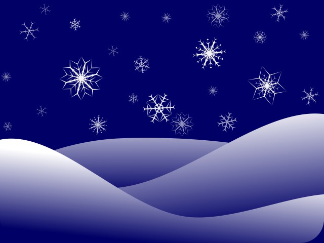 Tapeta na plochu Zimní krajina v 640x480. Obrázek ke stažení zdarma