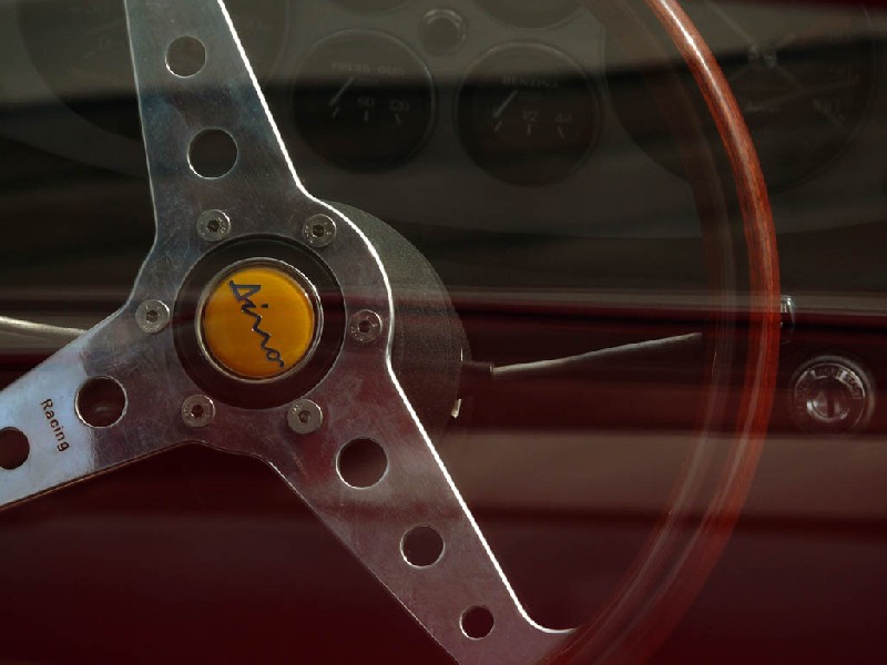 Ferrari Dino 800x600. Obrzek, tapeta na plochu PC ke sthnut