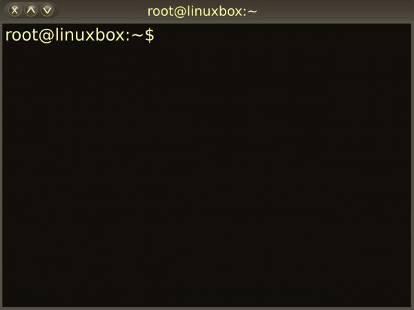 Tapeta na plochu PC s názvem Linuxový terminál