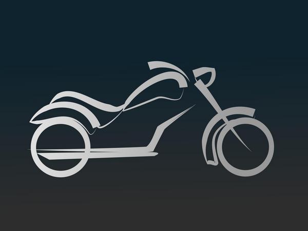 Motocykl - pozadí na plochu operačního systému zdarma
