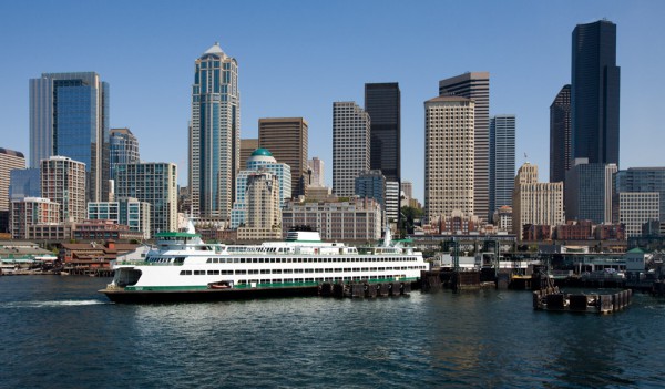 Seattle - pozadí na plochu operačního systému zdarma