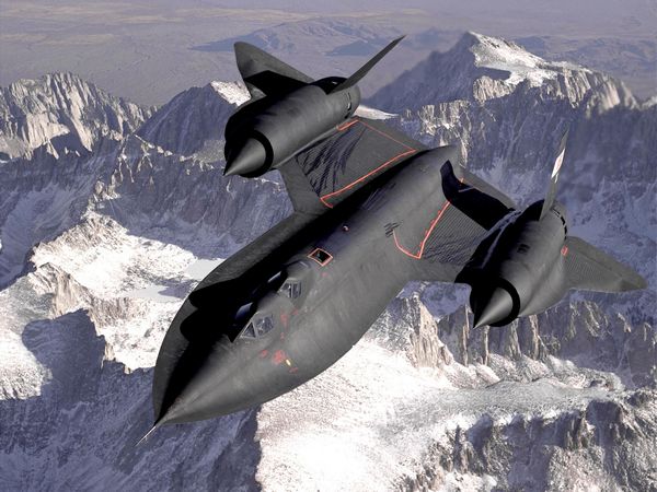 SR-71 Blackbird - pozadí na plochu operačního systému zdarma